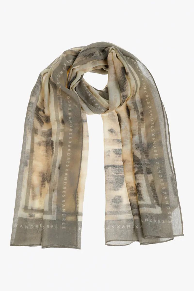 Xandres SCARF_SHINY_STAINS