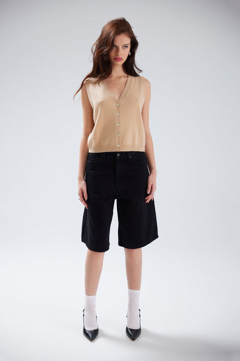 Colorush JADA BUTTON UP TANK