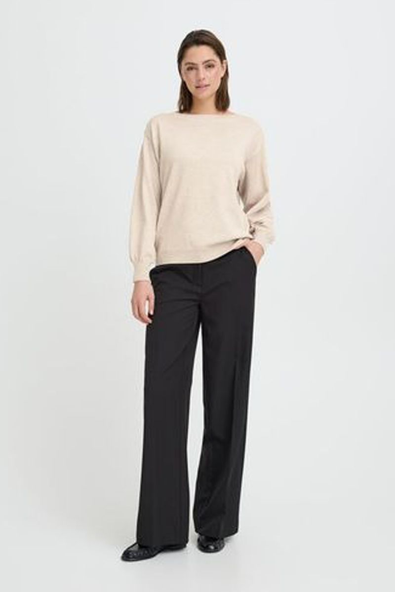 Ichi 20125811 IHLULS BOAT NECK LS