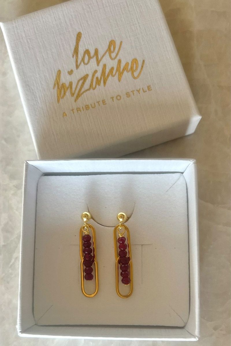 Love bizarre BURGUNDY