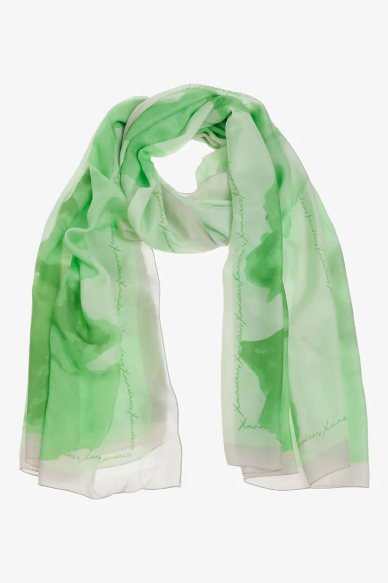 Xandres SCARF_WILD_ORCHID