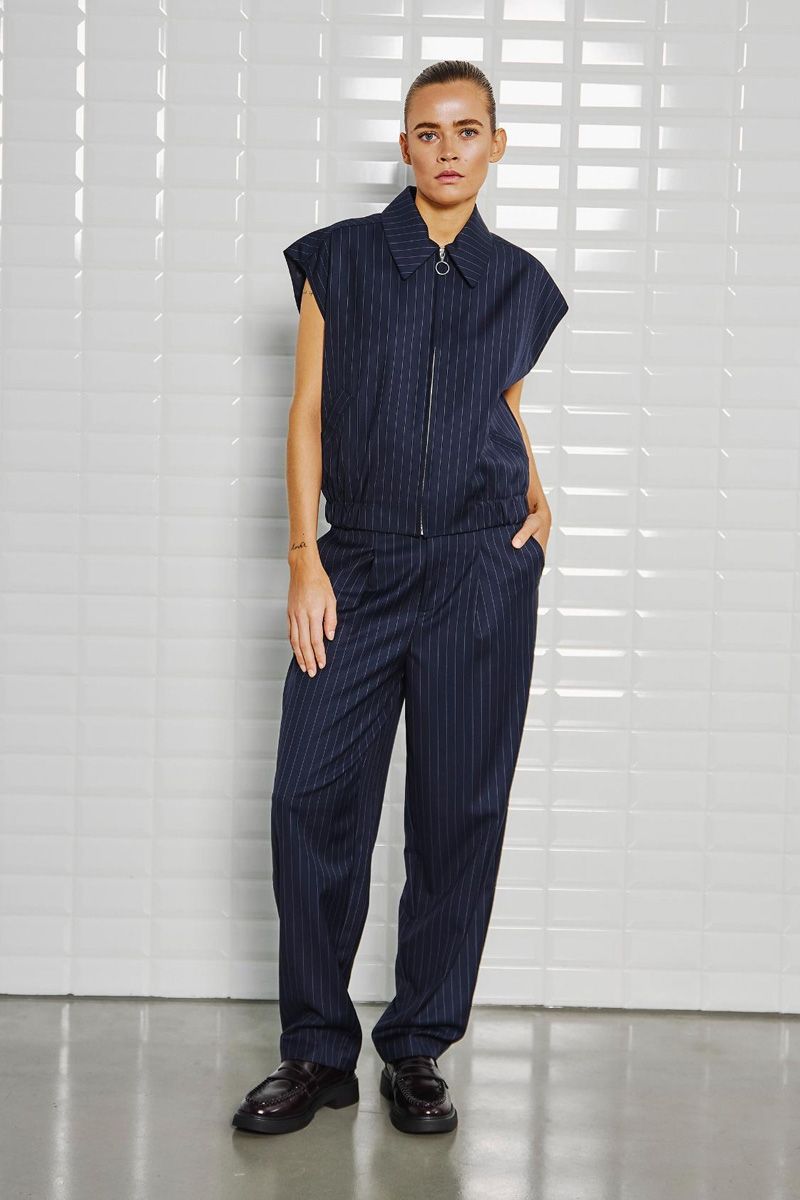 Withblack WBLVALENTINA STRIPED VEST