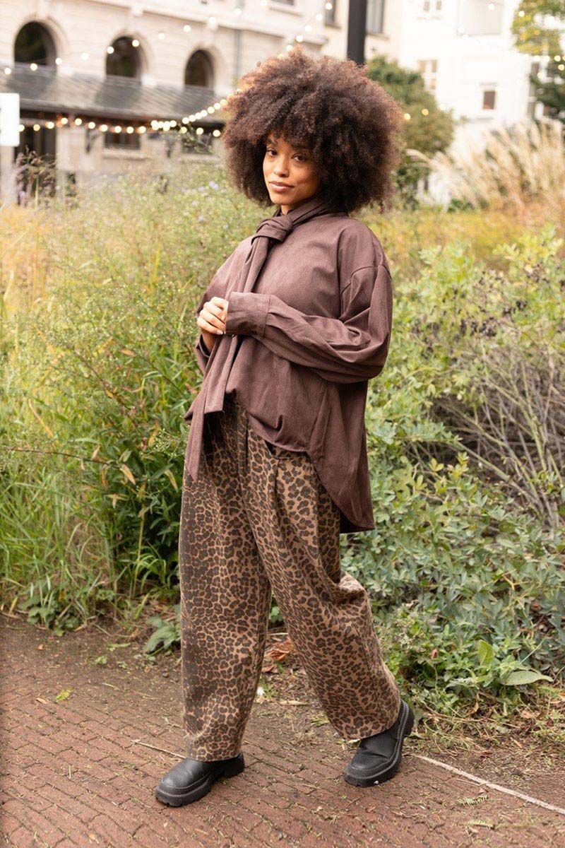 Black rose PANTS LABON PANTERA