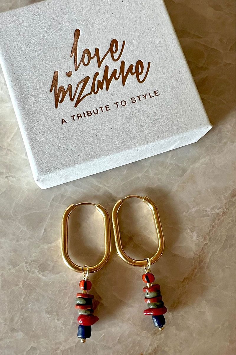 Love bizarre MADELEINE OVALE HOOP