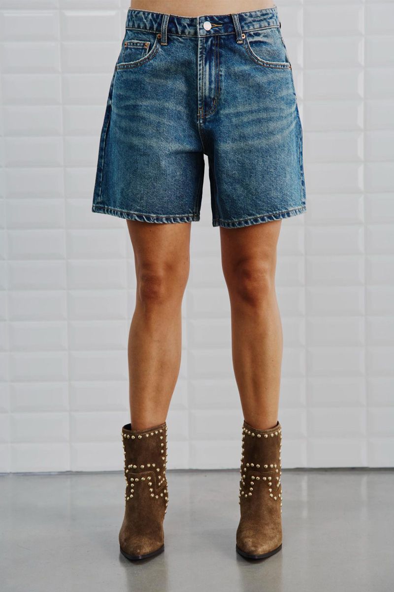 Withblack WBLKAROLINA BLUE DENIM SHORTS