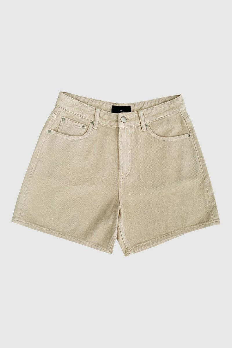 Withblack WBLKAROLINA MW DENIM SHORTS