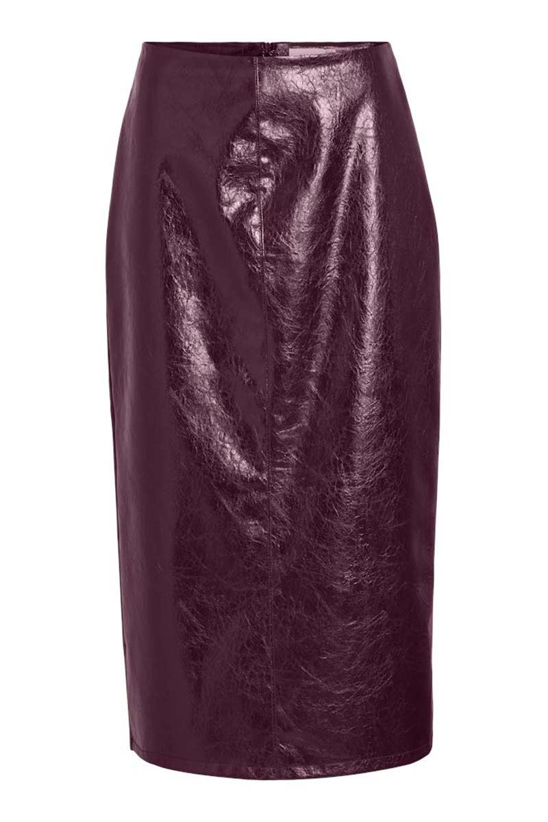 14103027 VIYARA COATED SKIRT