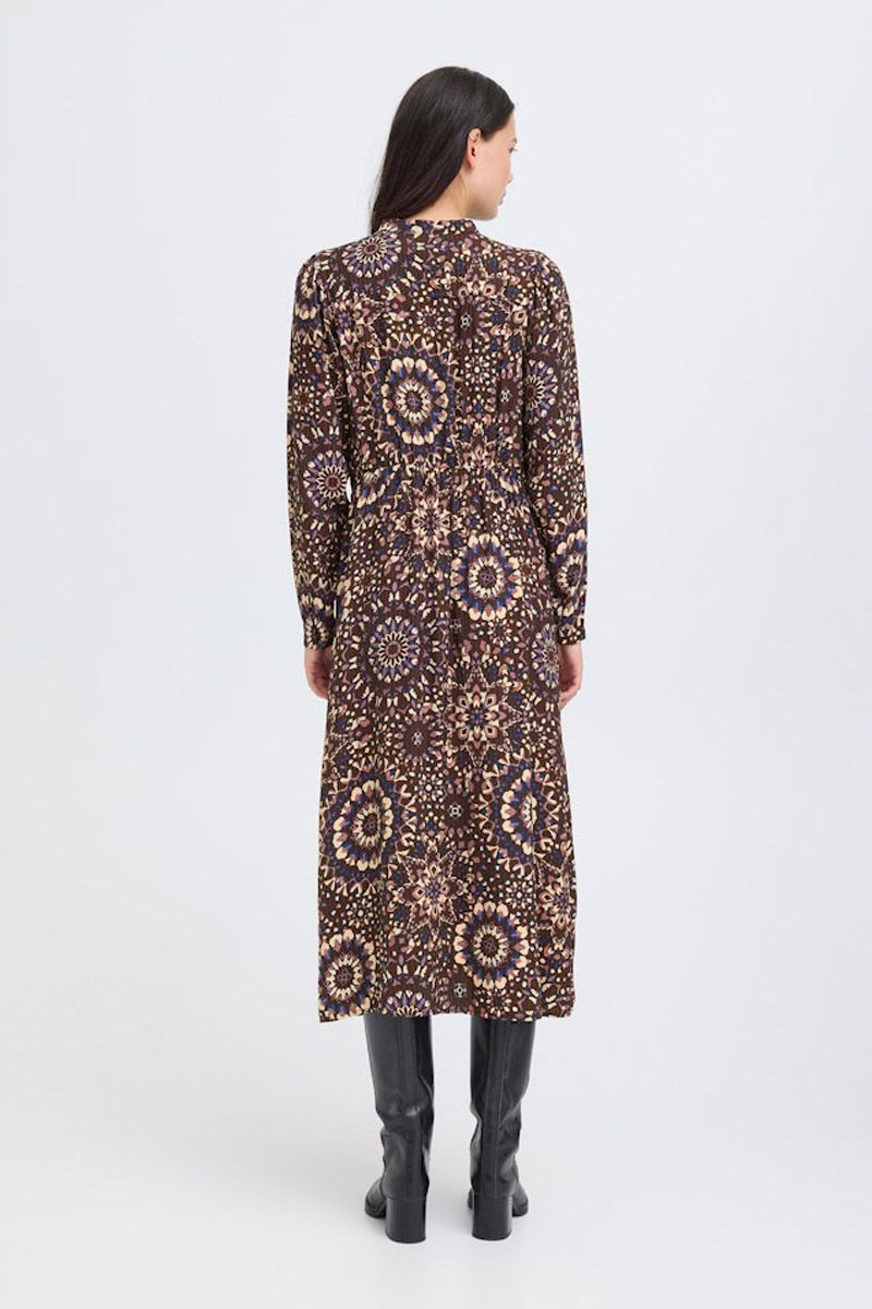 Ichi dames jurken lang 20124607 ihcraviz